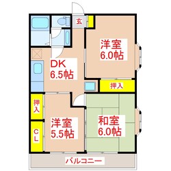 メゾンドキレイエの物件間取画像